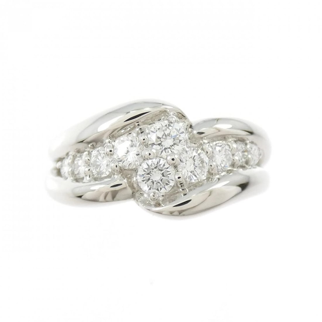 PT1000 DIAMOND RING: PT1000 Diamond Ring Brand: Unbranded Type/Style: Diamond ring Material: PT1000, Main Stone/Creation Natural Color: Silver Size: US 5 1/2 Accessories: None Accessories Notice: When purchasing