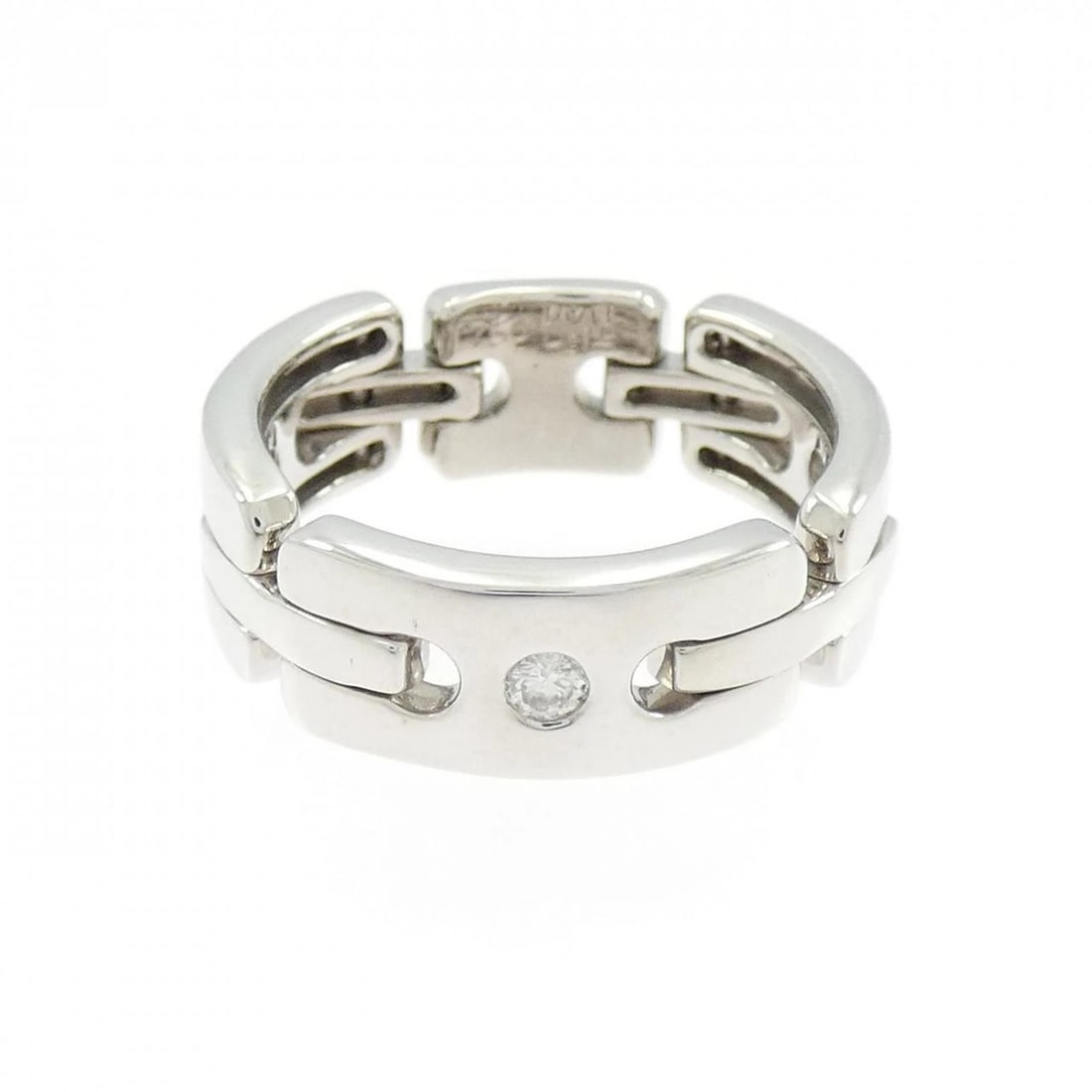 750WG DIAMOND RING: 750WG Diamond Ring Brand: Unbranded Type/Style: Diamond Ring Material: 750WG, Main Stone/Creation Natural Color: White Gold Size: US 6 3/4 Accessories: None Accessories Notice: When purchasing