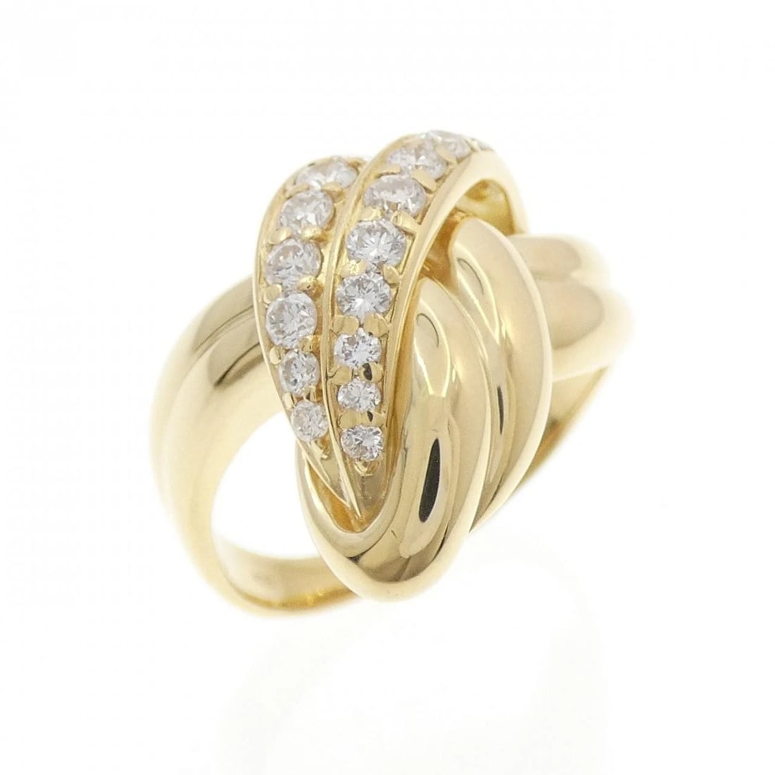 K18YG DIAMOND RING (1 of 3)
