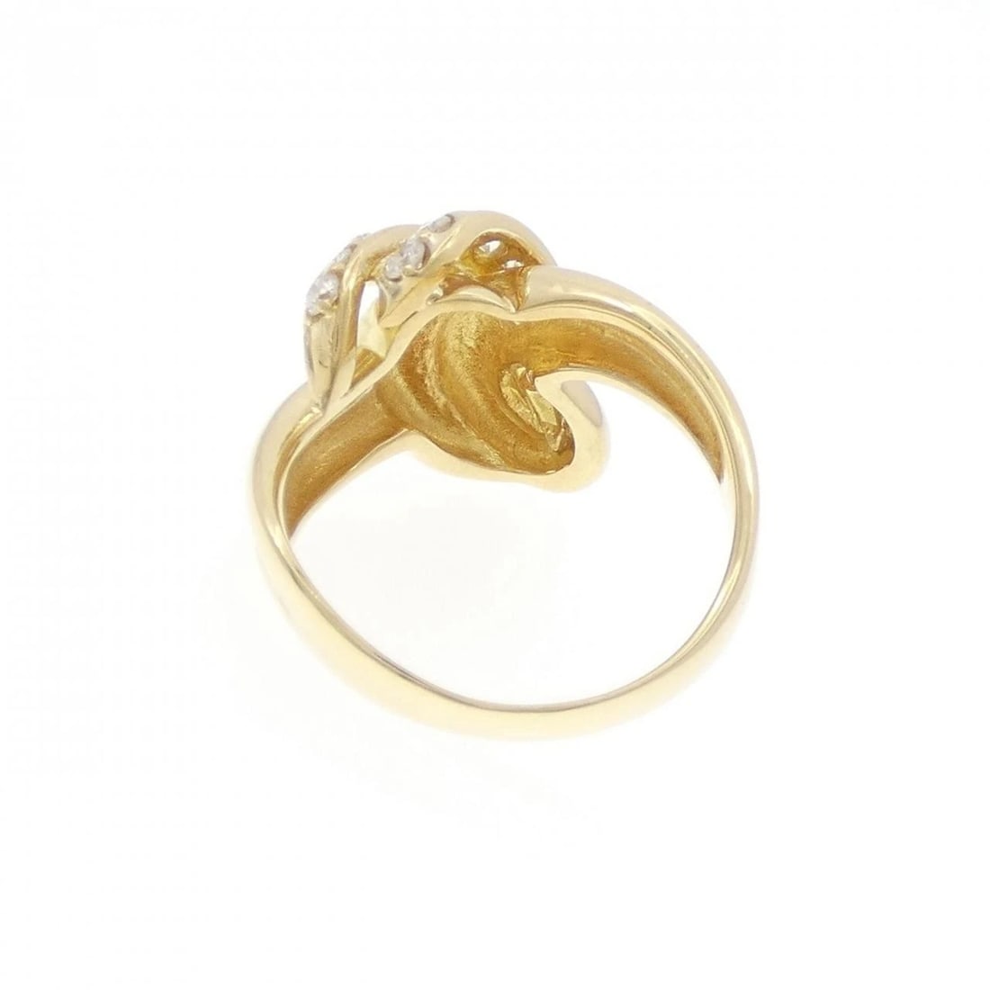 K18YG DIAMOND RING - 3