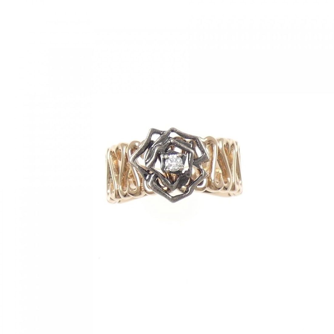 K18PG/K18BG DIAMOND RING - 2