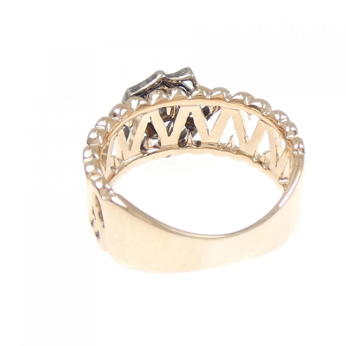 K18PG/K18BG DIAMOND RING - 3