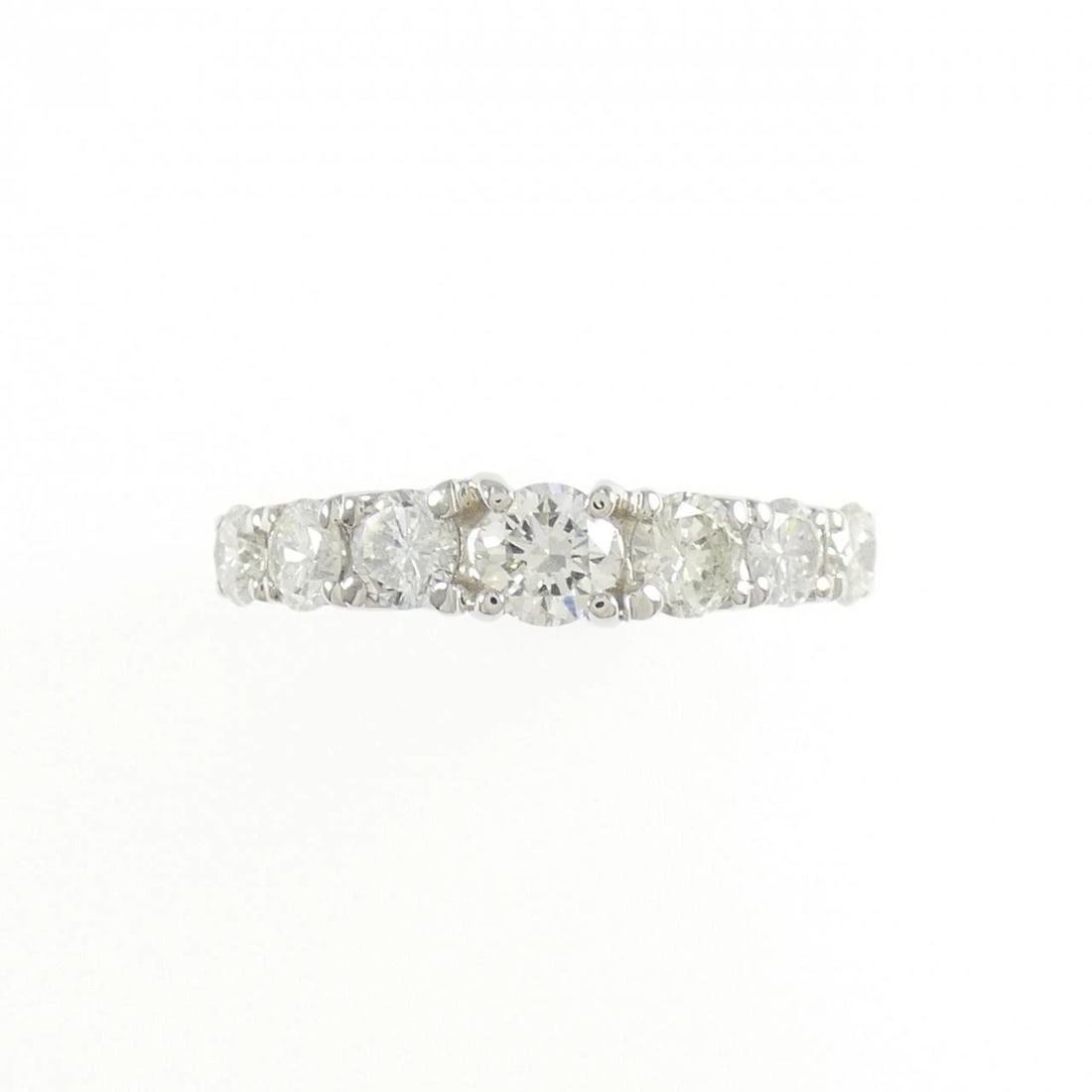 PT900 DIAMOND RING: PT900 Diamond Ring Brand: Unbranded Type/Style: Diamond ring Material: PT900, Main Stone/Creation Natural Color: Silver Size: US 5 1/2 Accessories: None Accessories Notice: When purchasing