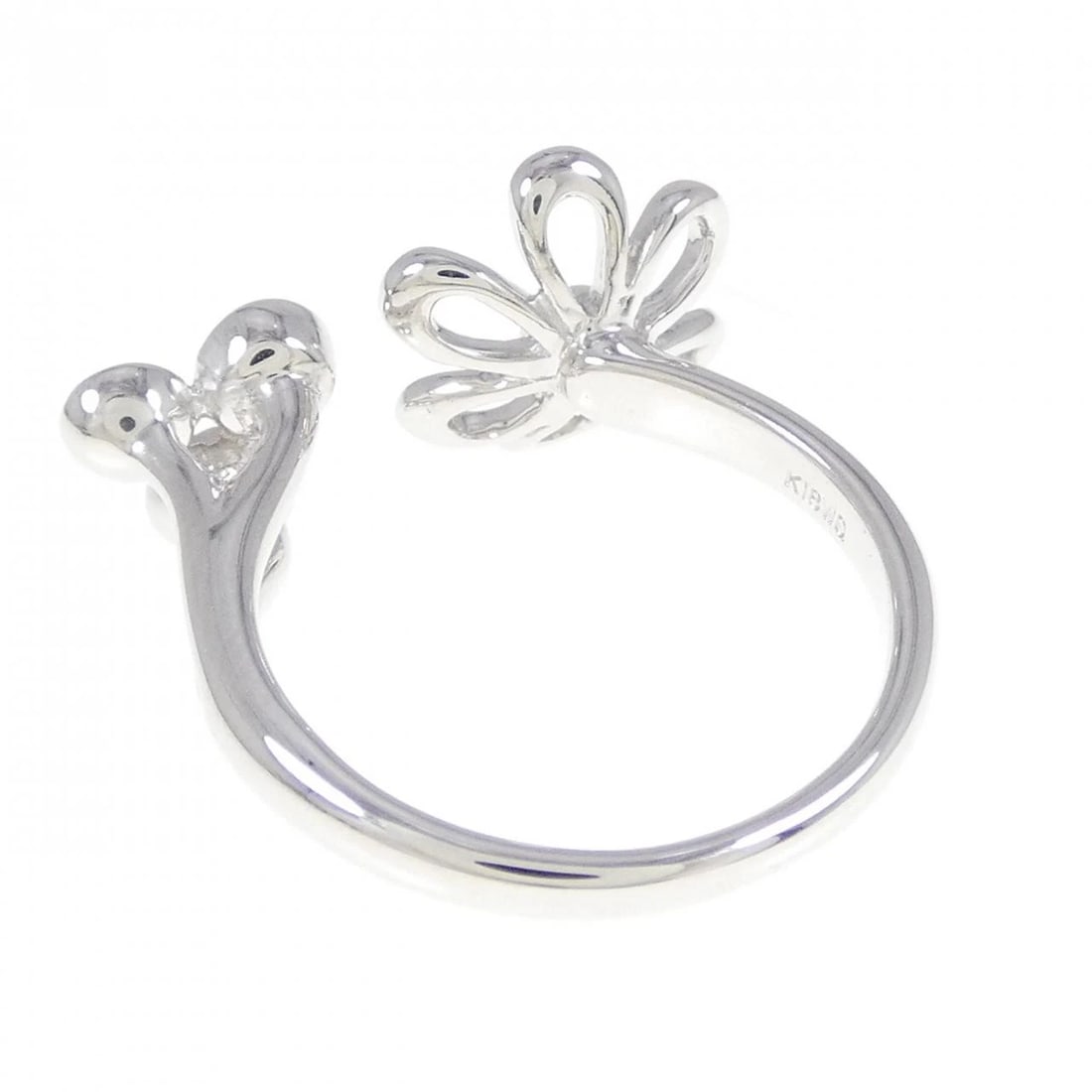 K18WG COLOR STONE RING - 2