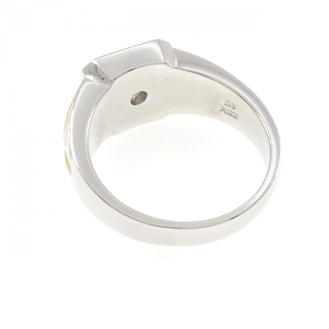 PT900/K18YG DIAMOND RING - 3
