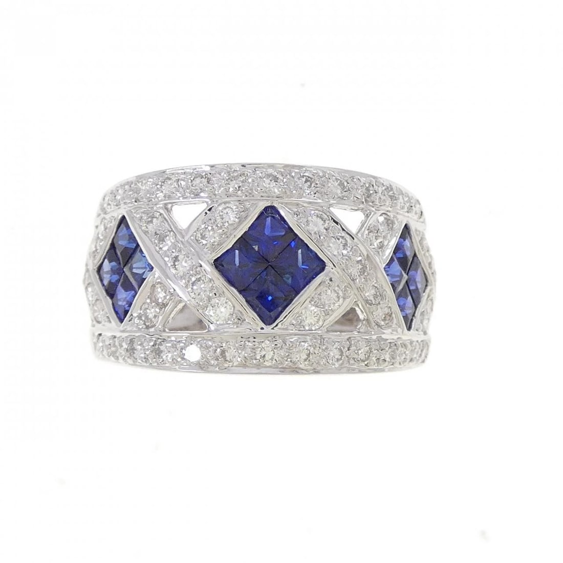 PT900 SAPPHIRE RING - 2