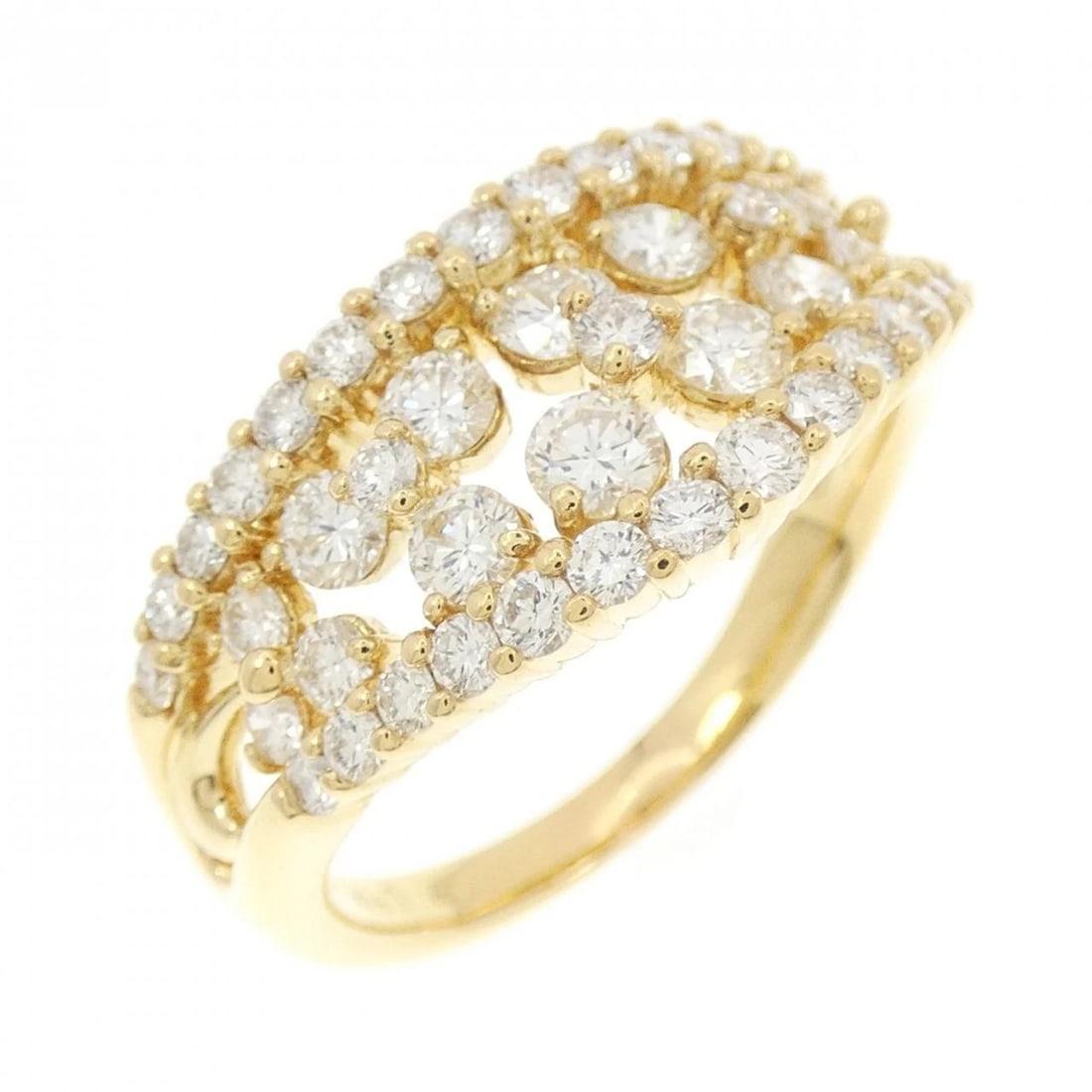 K18YG DIAMOND RING (1 of 3)