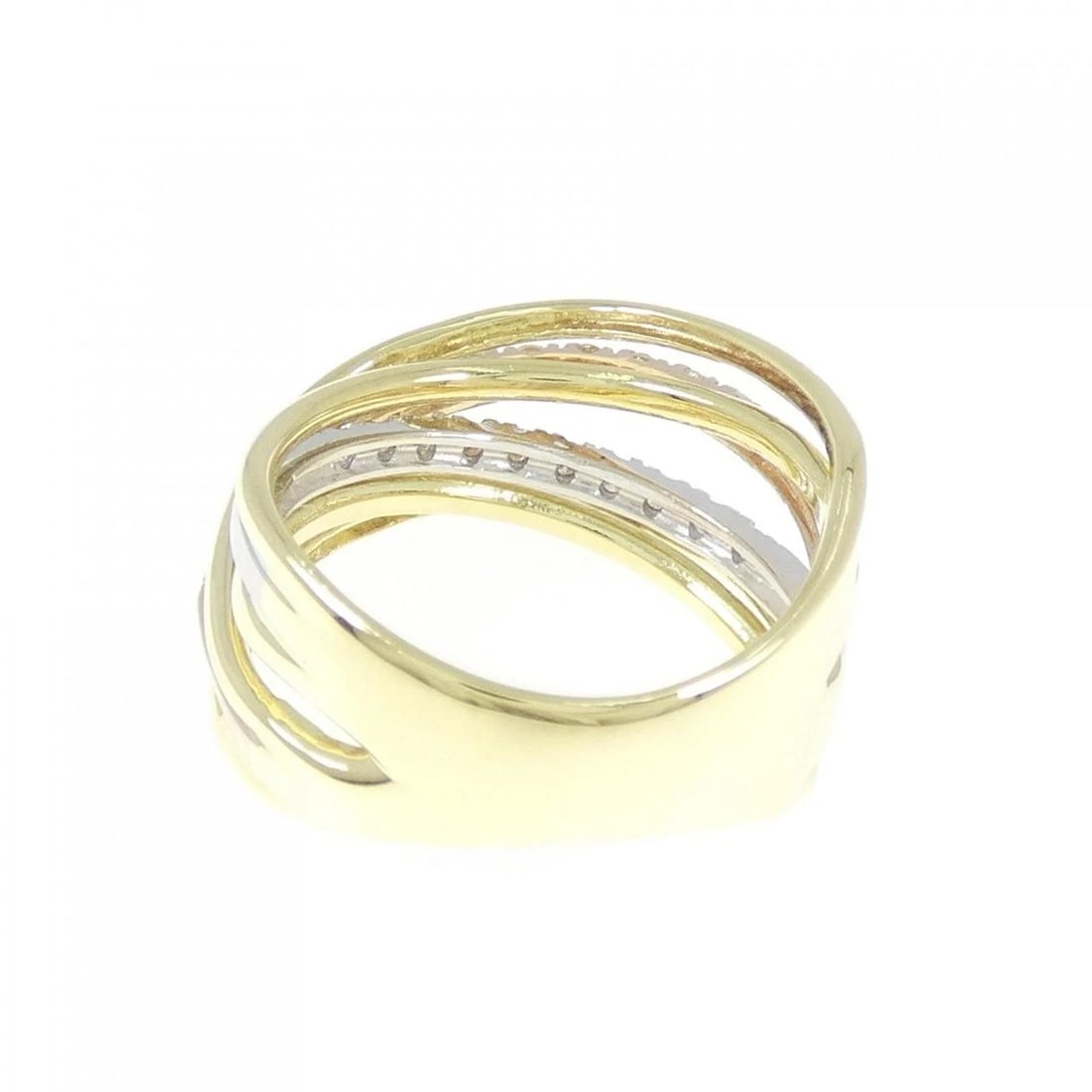 K18YG/PT/K18PG DIAMOND RING - 3