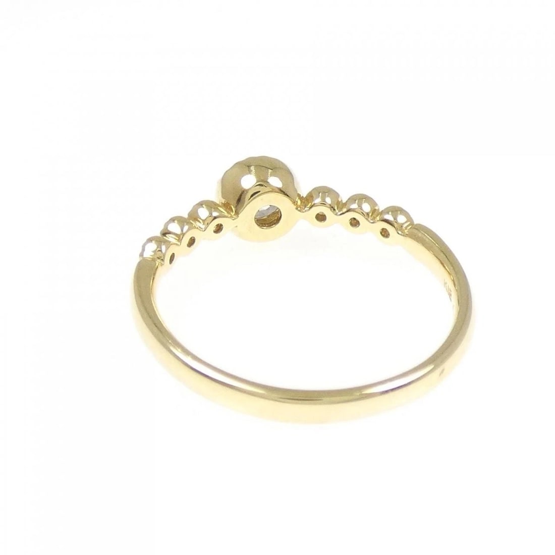 K18YG DIAMOND RING - 3