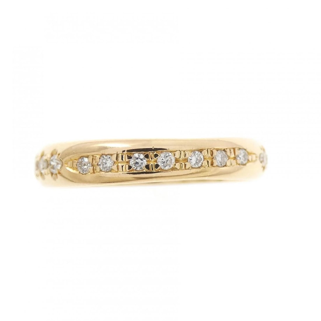 K18YG DIAMOND RING - 2