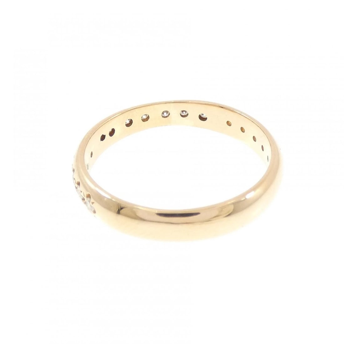 K18YG DIAMOND RING - 3