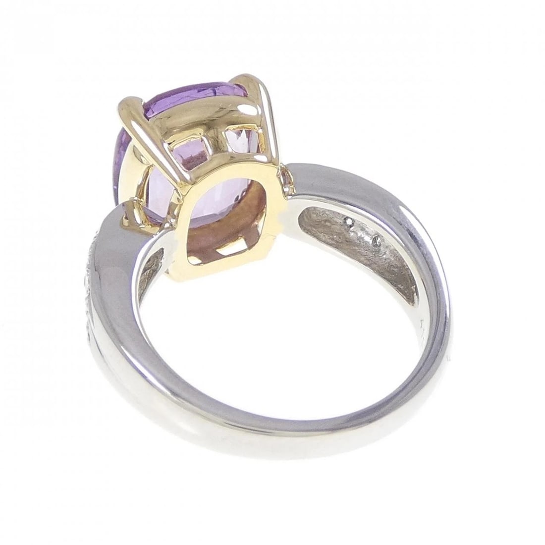 PT850/K18YG AMETHYST RING - 3