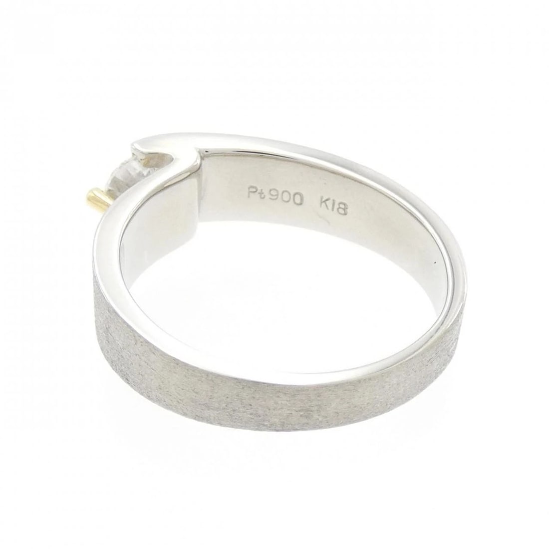 PT900/K18YG DIAMOND RING - 2