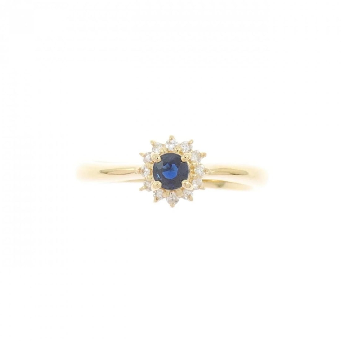 K18YG SAPPHIRE RING - 2