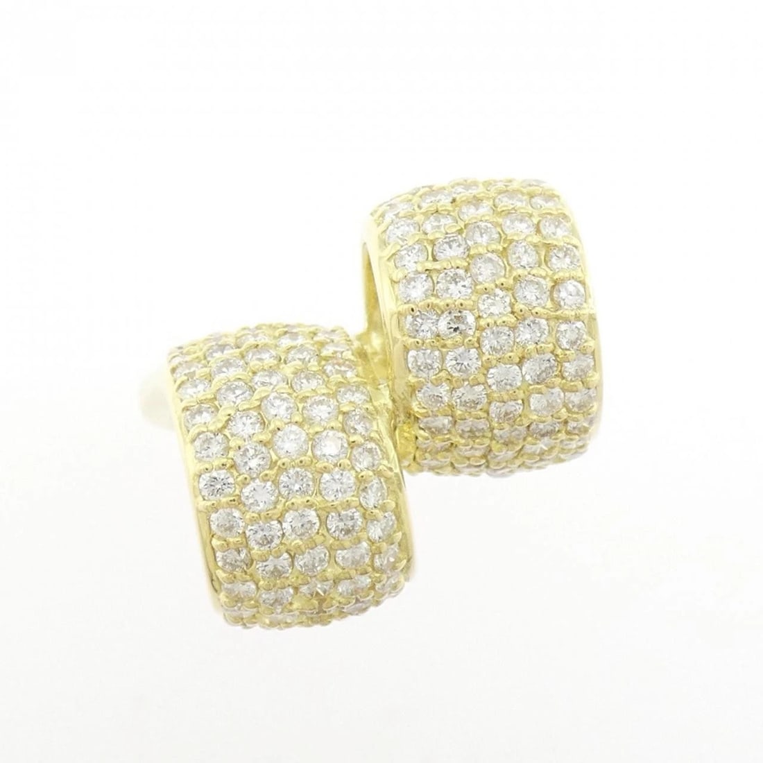 K18YG DIAMOND RING - 2