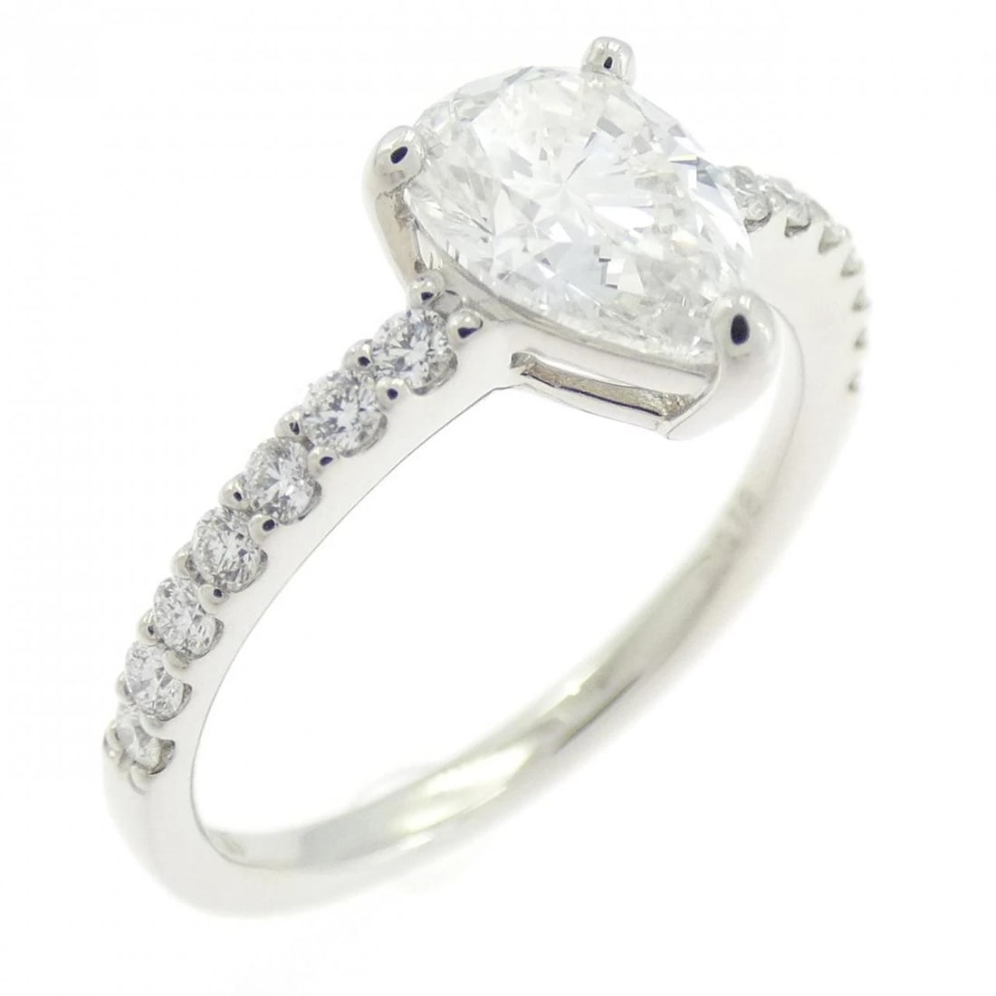 PT900 DIAMOND RING: PT900 Diamond Ring Brand: Unbranded Type/Style: Ring Material: PT900, Main Stone/Creation Natural Color: Silver Size: US 5 3/4 Accessories: None Accessories Notice: When purchasing pre-owned goods,