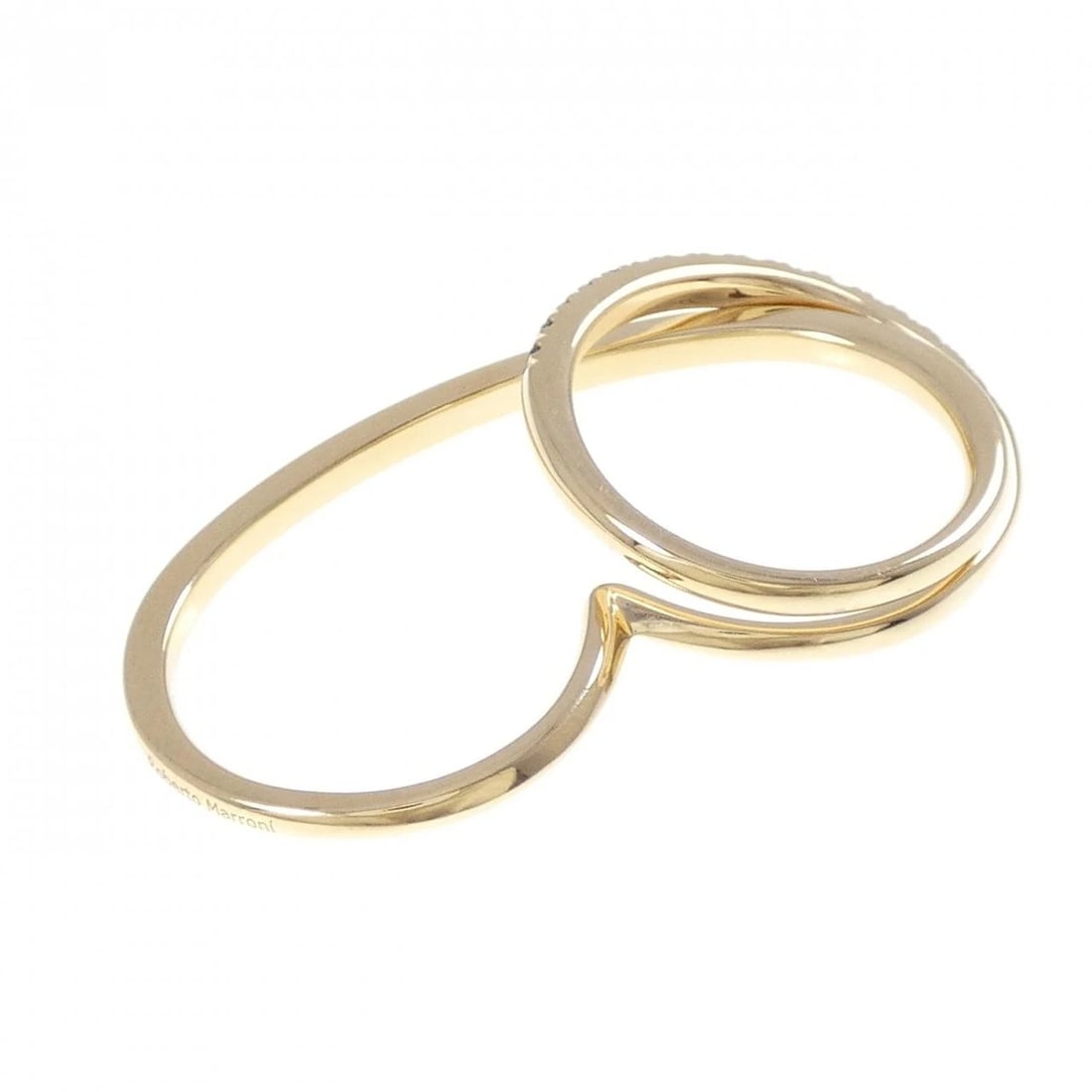 750YG DIAMOND RING - 3