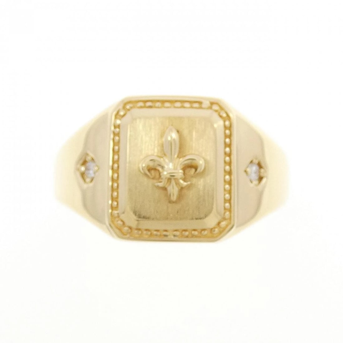 K18YG DIAMOND RING - 2