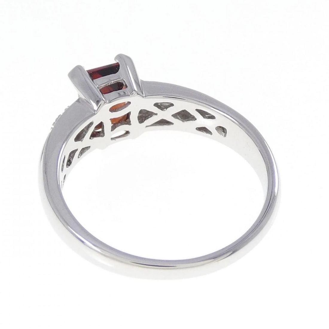 K18WG ZIRCON RING - 2