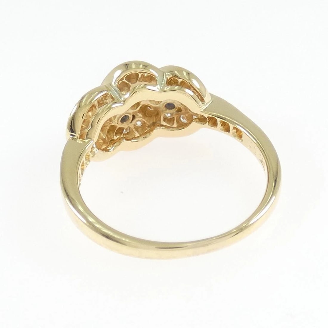 750YG SAPPHIRE RING - 3