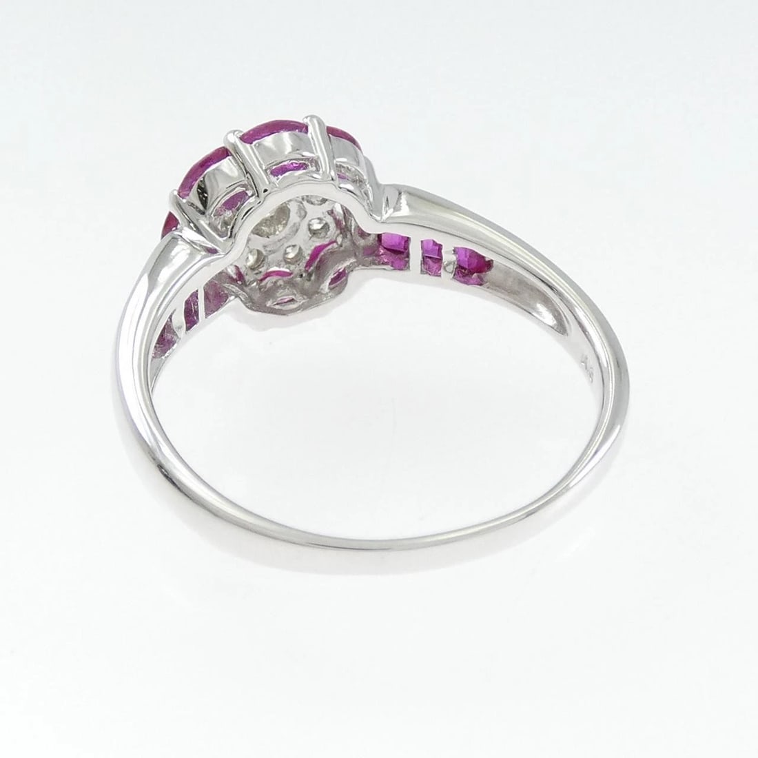 K18WG RUBY RING - 3