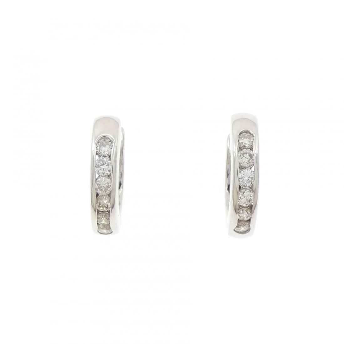 K18WG DIAMOND PIERCE - 2