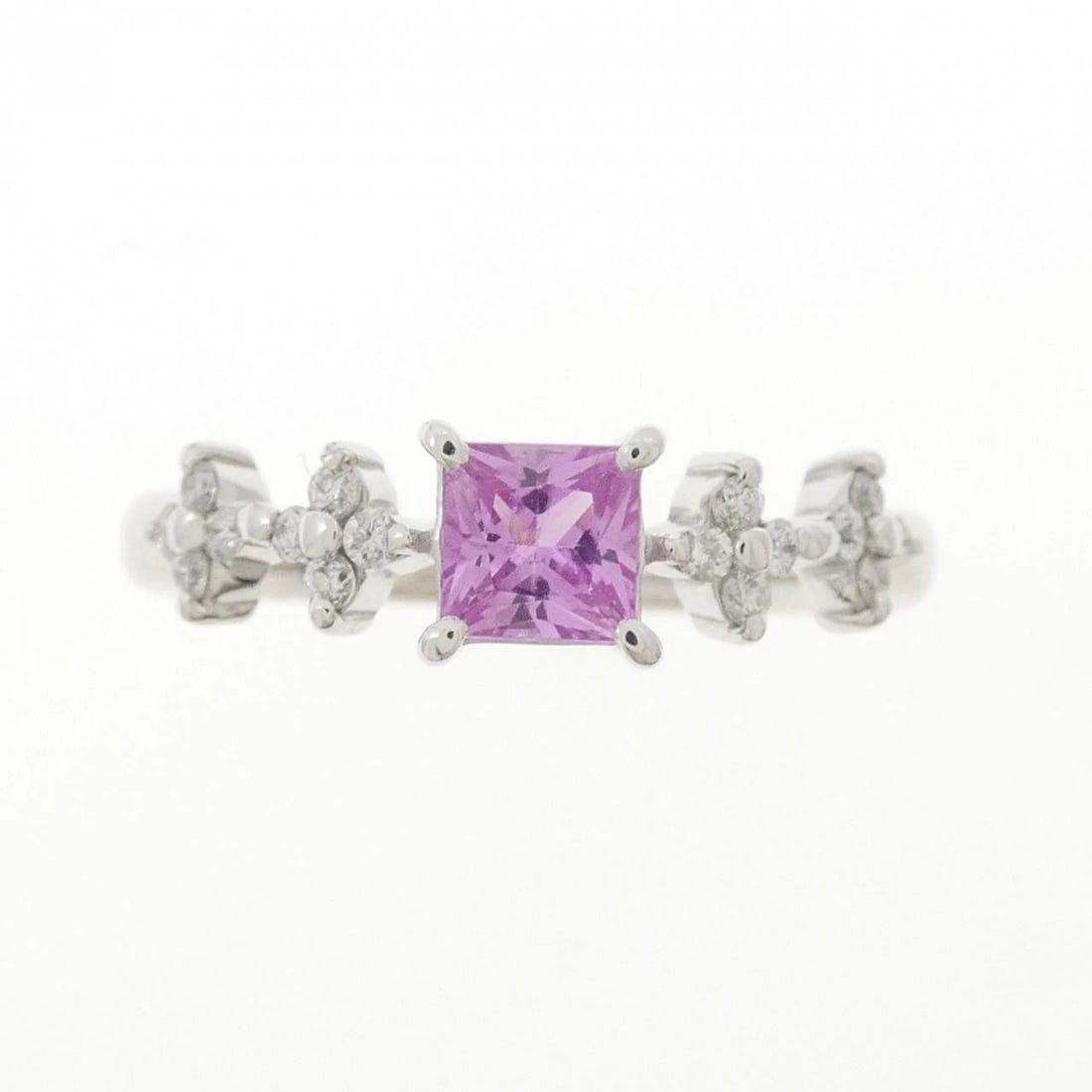 K18WG SAPPHIRE RING - 2