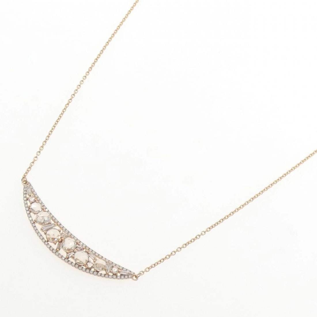 K18PG DIAMOND NECKLACE - 2