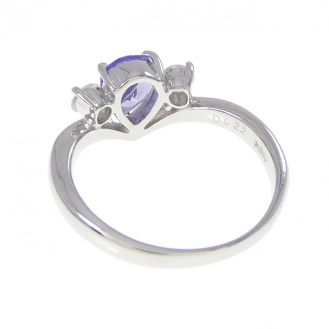 PT900 TANZANITE RING - 3