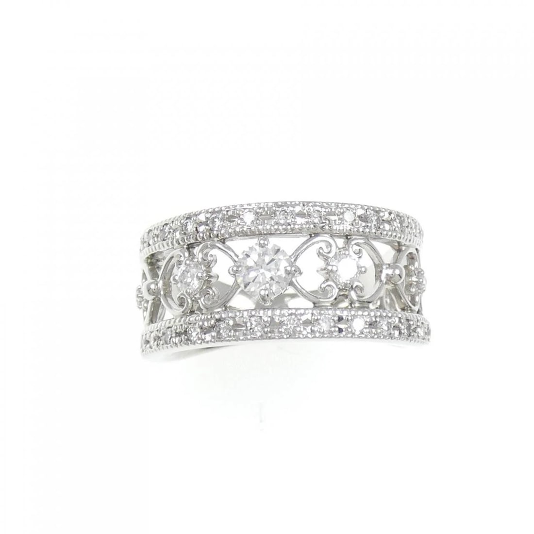 PT950 DIAMOND RING - 2