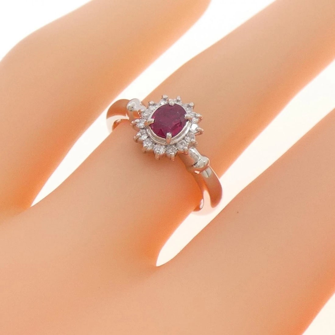 PT900 RUBY RING - 4