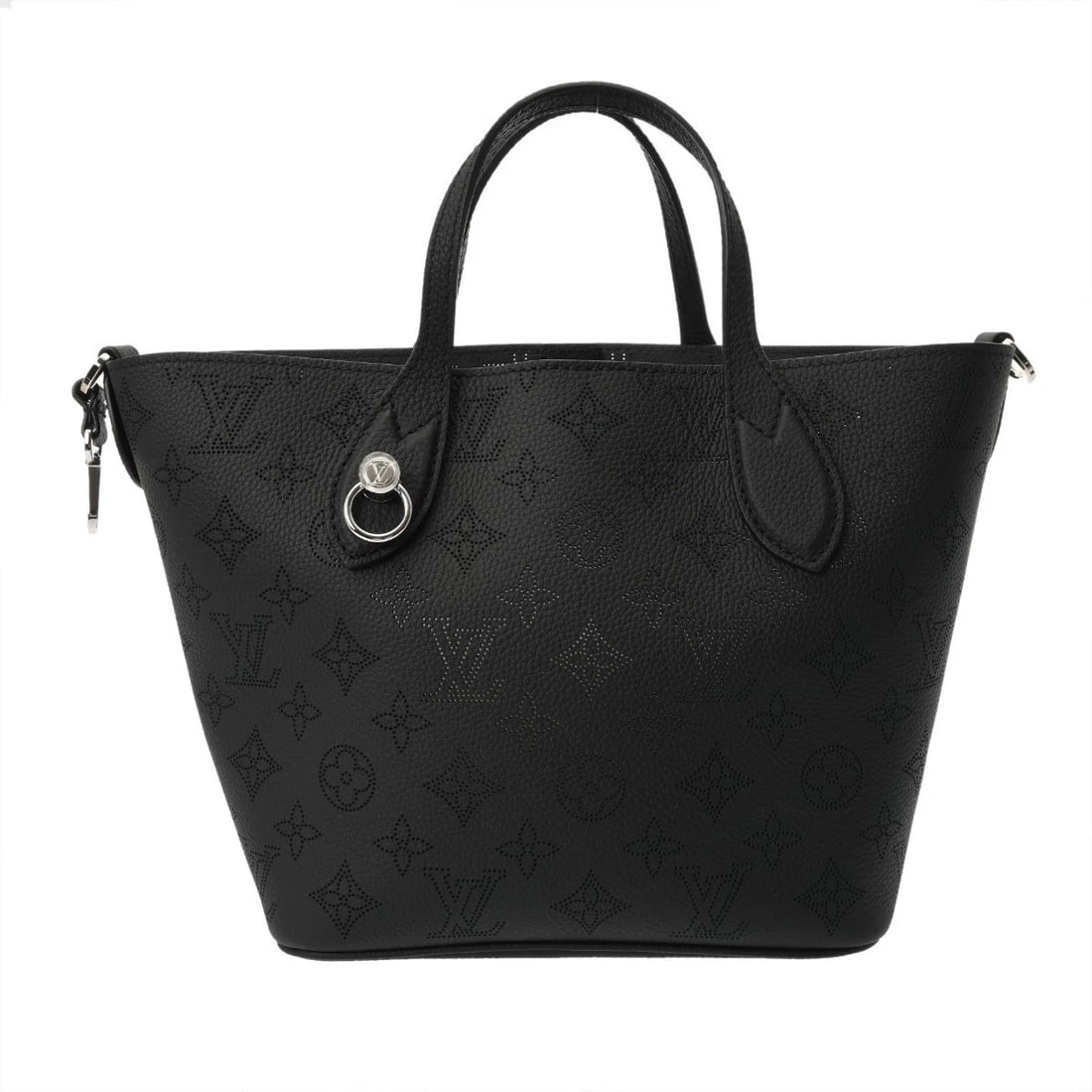 LOUIS VUITTON PM MONOGRAM MAHINA LEATHER NOIR HANDBAG: LOUIS VUITTON PM Monogram Mahina leather Noir Handbag Brand: LOUIS VUITTON Type/Style: Handbag Material: leather Color: Noir Size: H:about 7.9inch W:about 7.9inch (Bottom) D:about 4.9inch