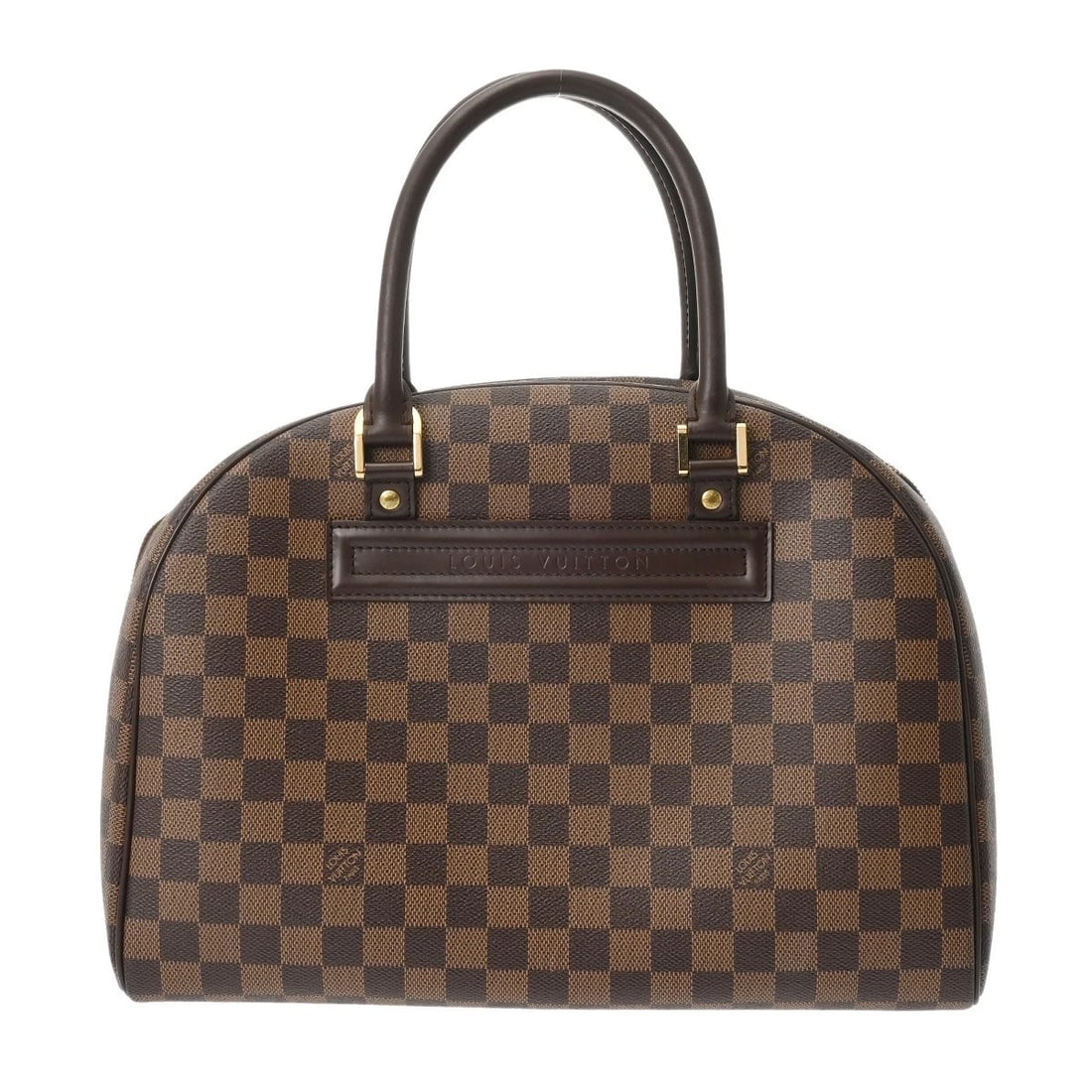 LOUIS VUITTON NOLITA DAMIER CANVAS BROWN UNISEX HANDBAG: LOUIS VUITTON Nolita Damier canvas Brown unisex Handbag Brand: LOUIS VUITTON Type/Style: Handbag Material: Damier canvas Color: Brown ? Gold Metal Size: H:about 10.2inch (Center) W:about 13.8inch