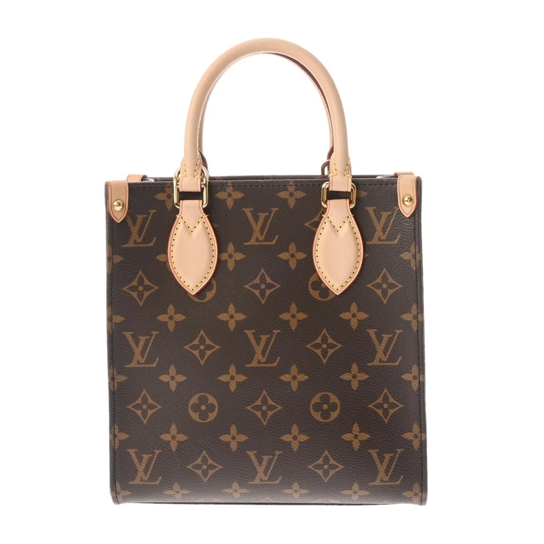 LOUIS VUITTON SAC PLAT BB 2WAY MONOGRAM CANVAS: LOUIS VUITTON Sac Plat BB 2WAY Monogram canvas Brand: LOUIS VUITTON Type/Style: Tote Bag Material: Monogram canvas Color: Brown Size: H:about 8.7inch W:about 8.5inch D:about 3.5inch Accessories: None