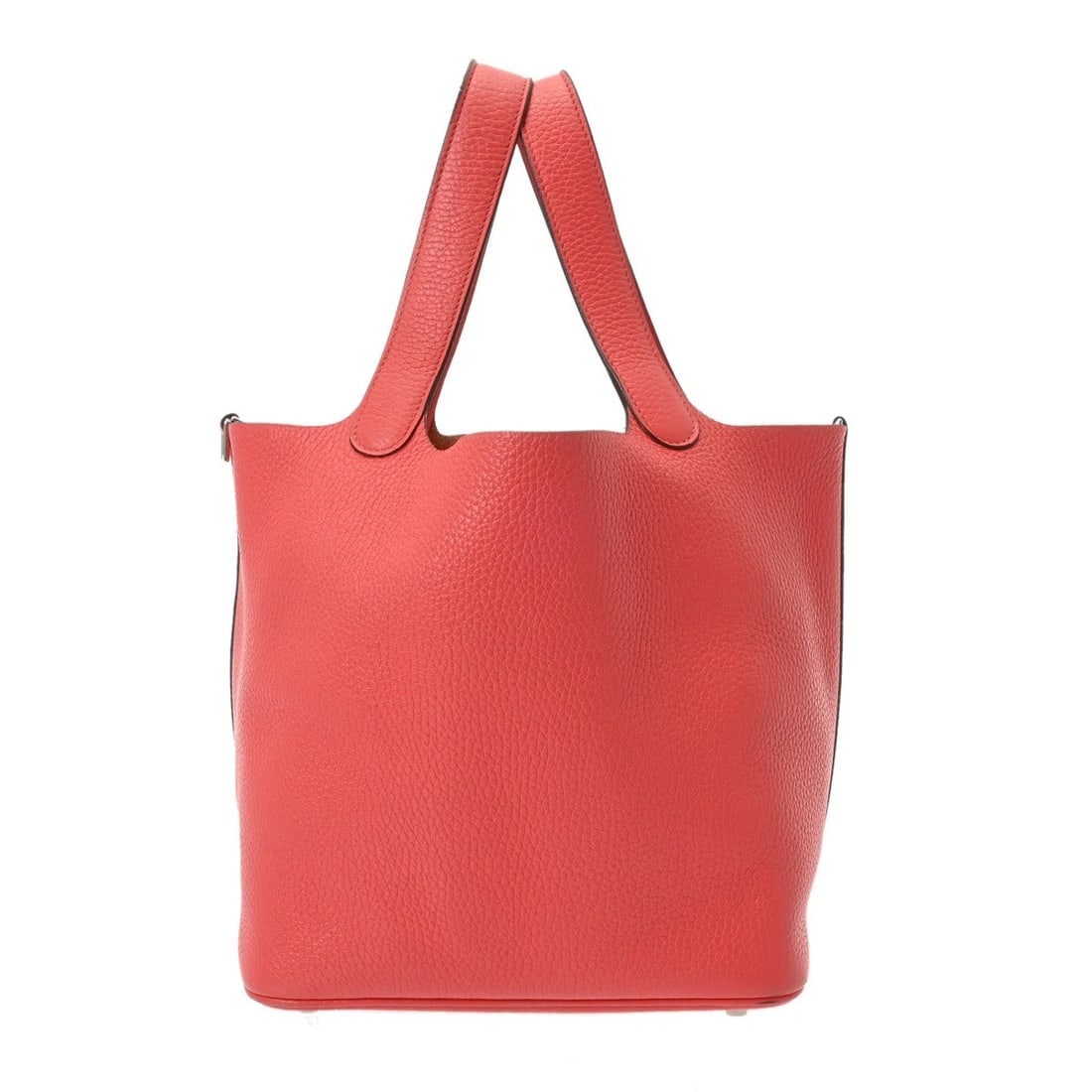 HERMES PICOTIN LOCK MM TAURILLON CLEMENCE ROSE JAIPUR HANDBAG: HERMES Picotin Lock MM Taurillon Clemence Rose Jaipur Handbag Brand: HERMES Type/Style: Handbag Material: Taurillon Clemence Color: Rose Jaipur ? SilverMetal Size: H:about 8.7inch W:about 8.7inch