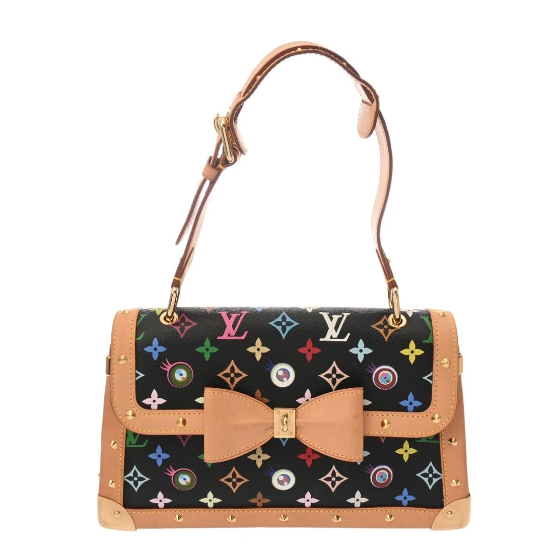 LOUIS VUITTON SUCK MONOGRAM NOIR: LOUIS VUITTON Suck monogram Noir Brand: LOUIS VUITTON Type/Style: Shoulder Bag Material: I love MonogramCanvas Color: Noir / multicolor Size: H:about 6.7inch W:about 12.2inch (maximum) D:about