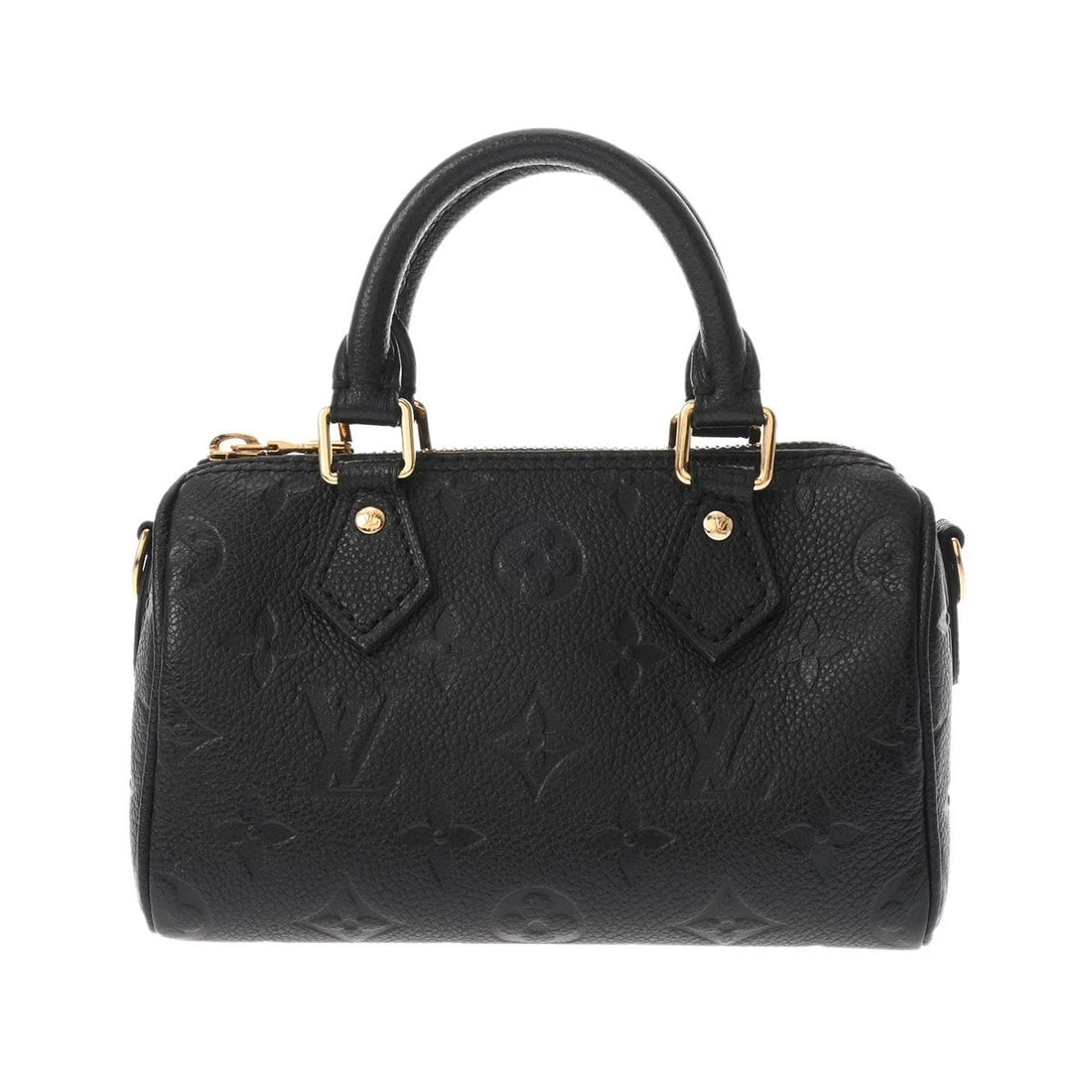 LOUIS VUITTON SPEEDY 2WAY MONOGRAM EMPREINTE LEATHER: LOUIS VUITTON Speedy 2WAY Monogram Empreinte leather Brand: LOUIS VUITTON Type/Style: Shoulder Bag Material: leather Color: Noir Size: H:about 3.9inch W:about 6.5inch (Bottom) D:about 3.0inch