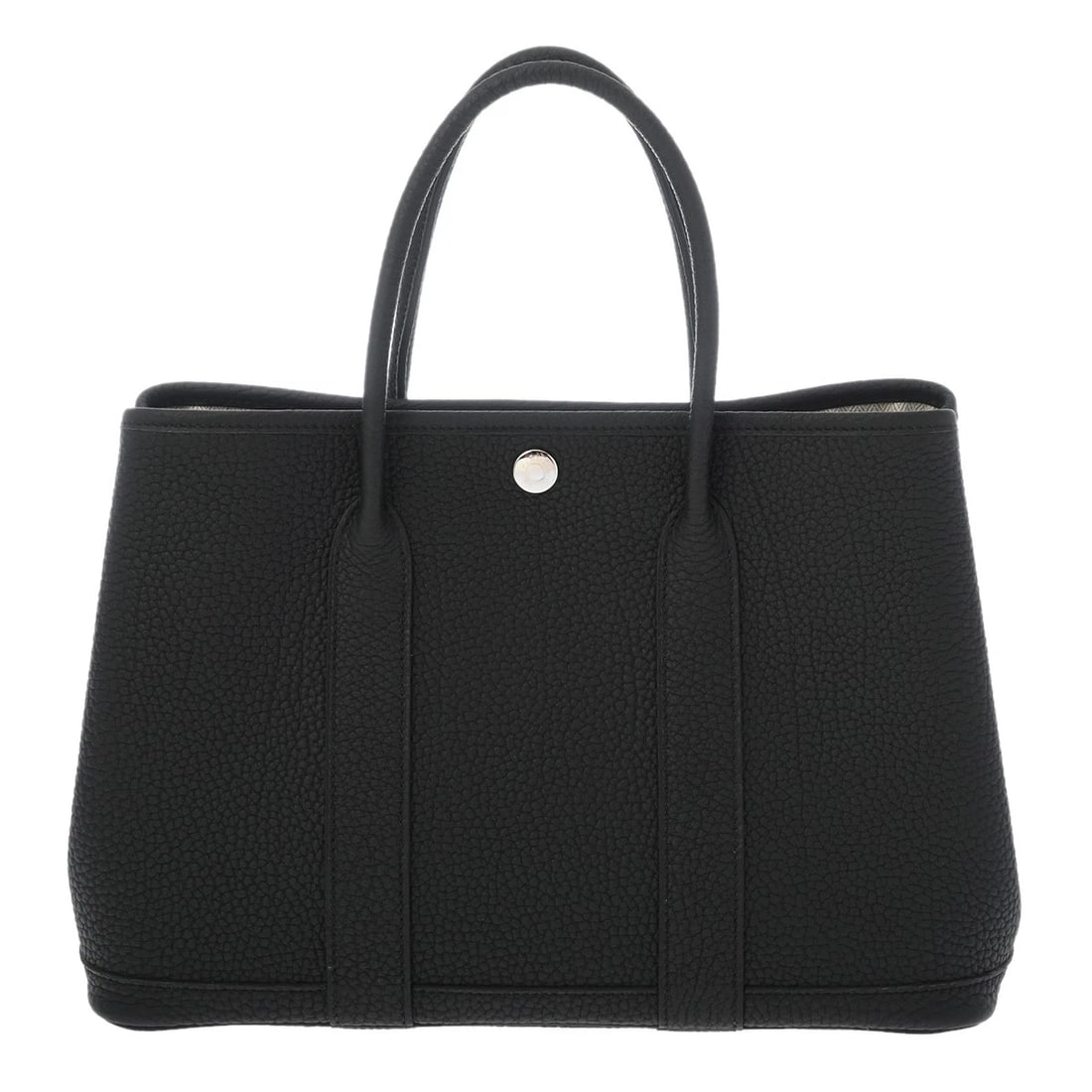 HERMES GARDEN PARTY TPM NEGONDA BLACK HANDBAG (1 of 6)