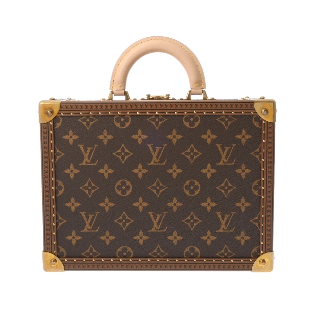 LOUIS VUITTON VALISE MONOGRAM CANVAS BROWN / ORANGE HANDBAG: LOUIS VUITTON Valise Monogram canvas Brown / orange Handbag Brand: LOUIS VUITTON Type/Style: Handbag Material: Monogram canvas Color: Brown / orange ? Gold Metal Size: H:about 7.9inch W:about 10.6inch