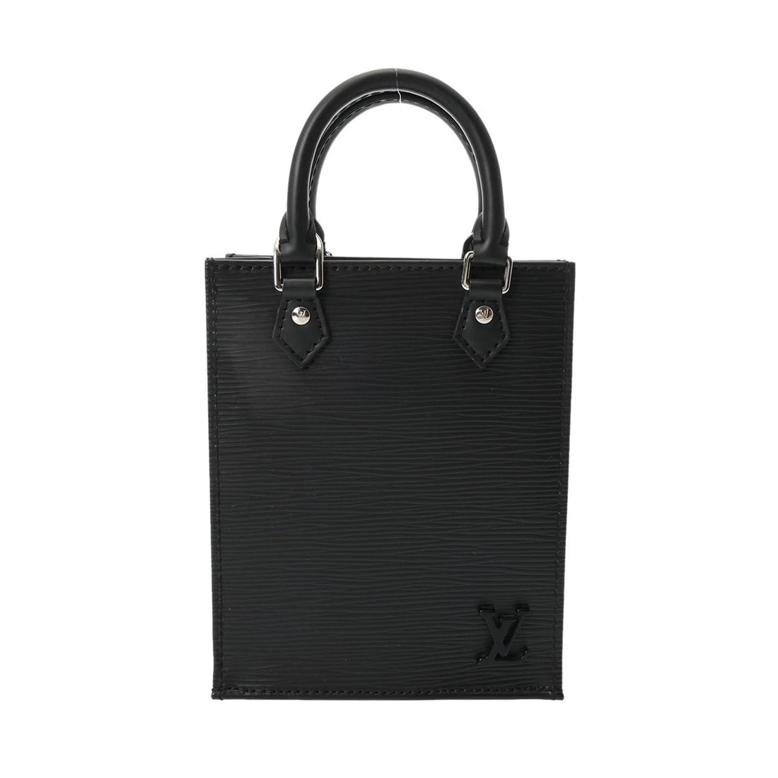LOUIS VUITTON 2WAY EPI LEATHER NOIR HANDBAG: LOUIS VUITTON 2WAY Epi leather Noir Handbag Brand: LOUIS VUITTON Type/Style: Handbag Material: leather Color: Noir Size: H:about 6.7inch W:about 5.5inch D:about 2.0inch Accessories: None A