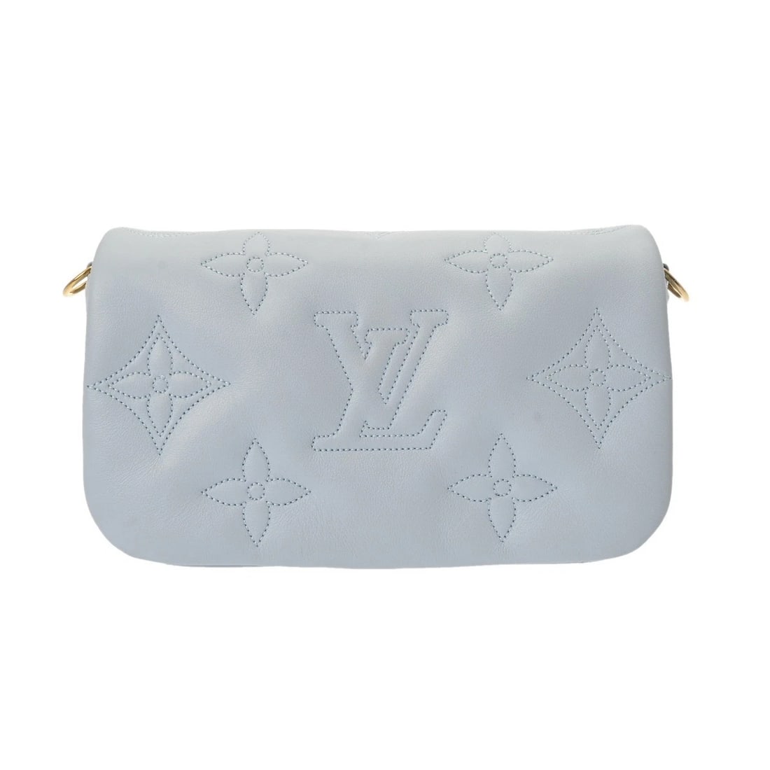 LOUIS VUITTON WALLET ON STRAP BLUE GLACIER SHOULDER BAG: LOUIS VUITTON wallet on strap Blue Glacier Shoulder Bag Brand: LOUIS VUITTON Type/Style: Shoulder Bag Material: bubble glam Color: Blue Glacier Size: H:about 4.9inch W:about 7.5inch D:about 1.8inch