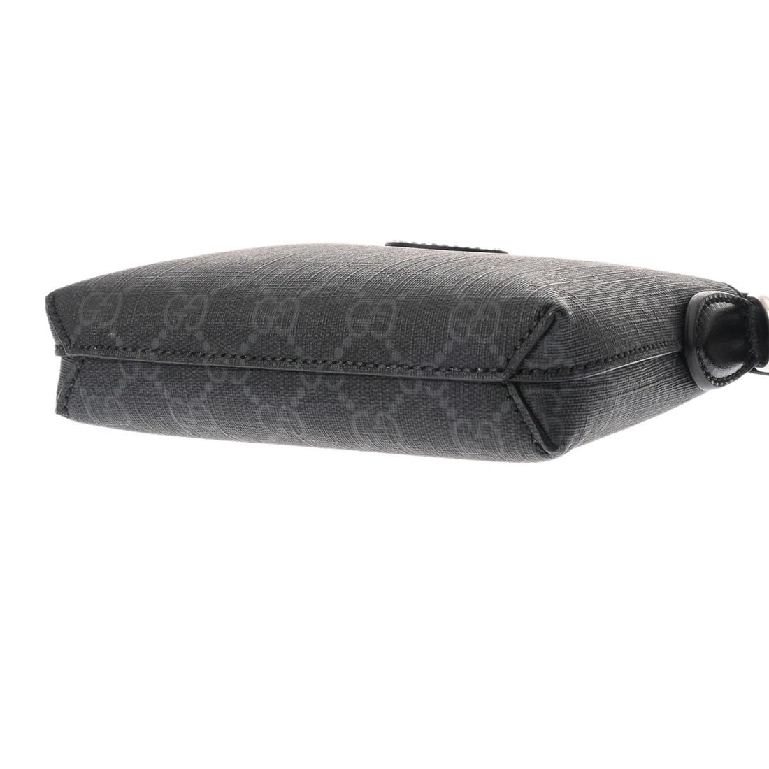 GUCCI INTERLOCKING SUPREME CANVAS/LEATHER BLACK - 3