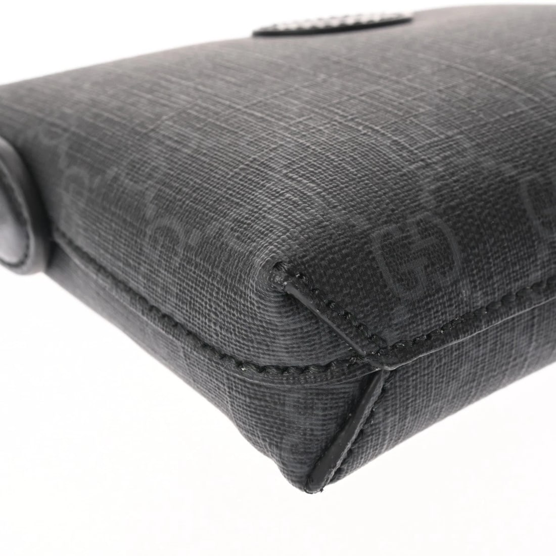GUCCI INTERLOCKING SUPREME CANVAS/LEATHER BLACK - 5