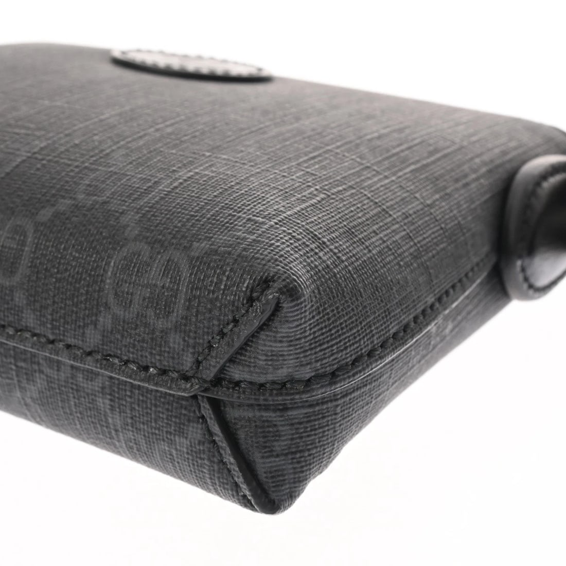 GUCCI INTERLOCKING SUPREME CANVAS/LEATHER BLACK - 6