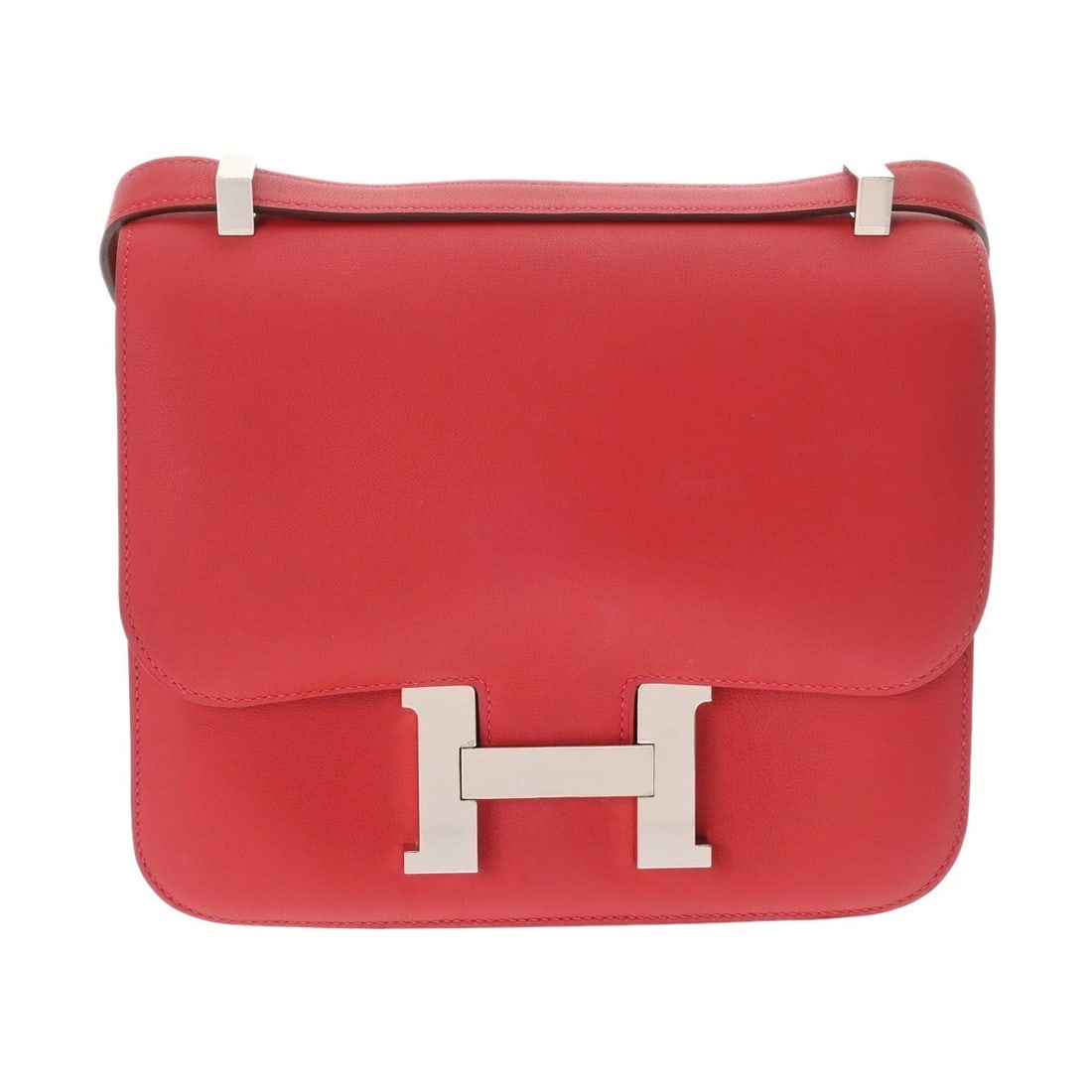 HERMES CONSTANCE VAUX SWIFT ROUGE KAZAK SHOULDER BAG (1 of 6)