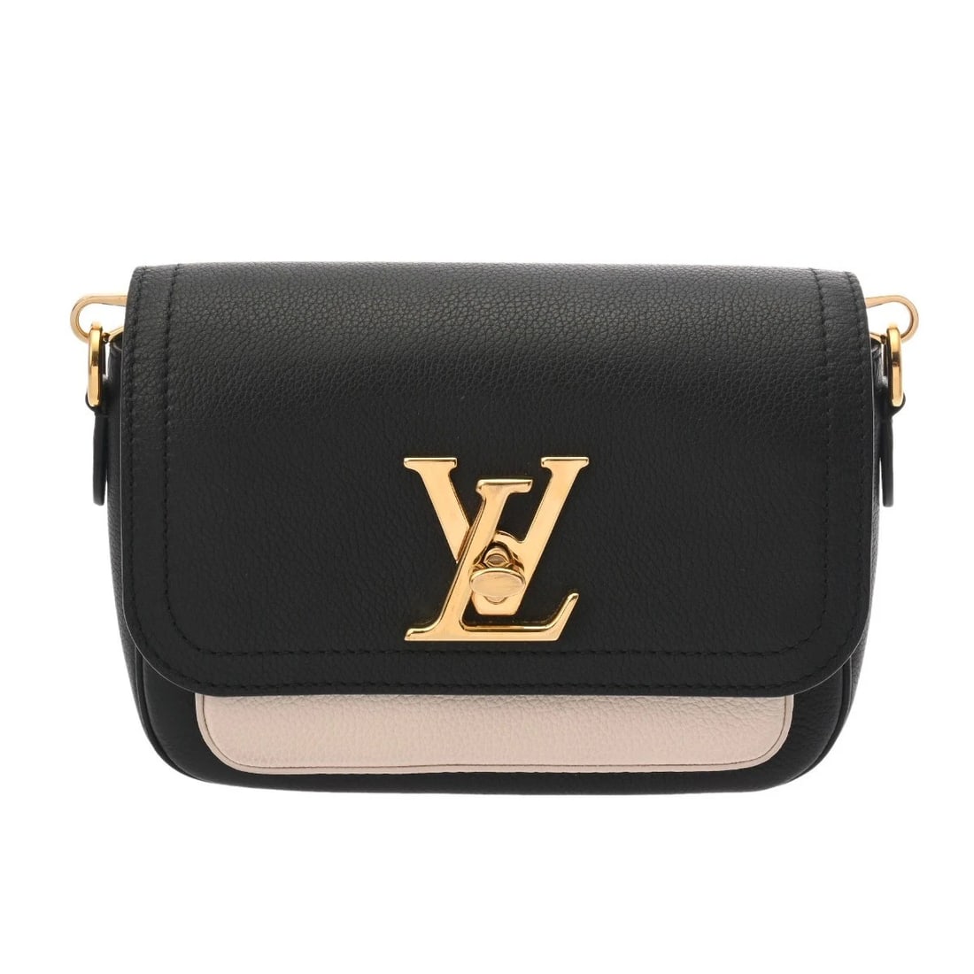 LOUIS VUITTON ROCK ME TENDER GRAIN CALFSKIN LEATHER NOIR (1 of 6)