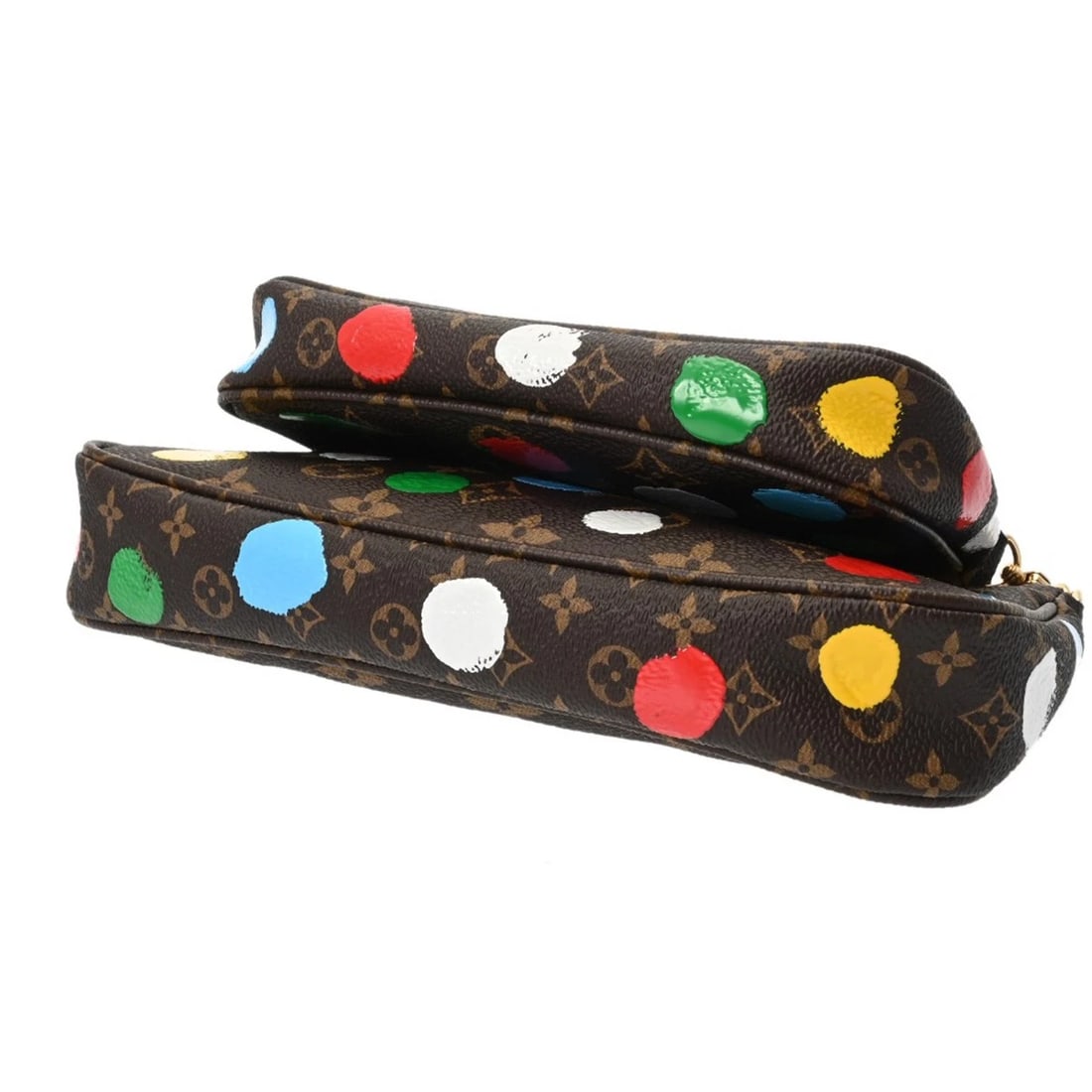 LOUIS VUITTON MULTI POCHETTE ACCESSOIRES MONOGRAM PAINTED - 5