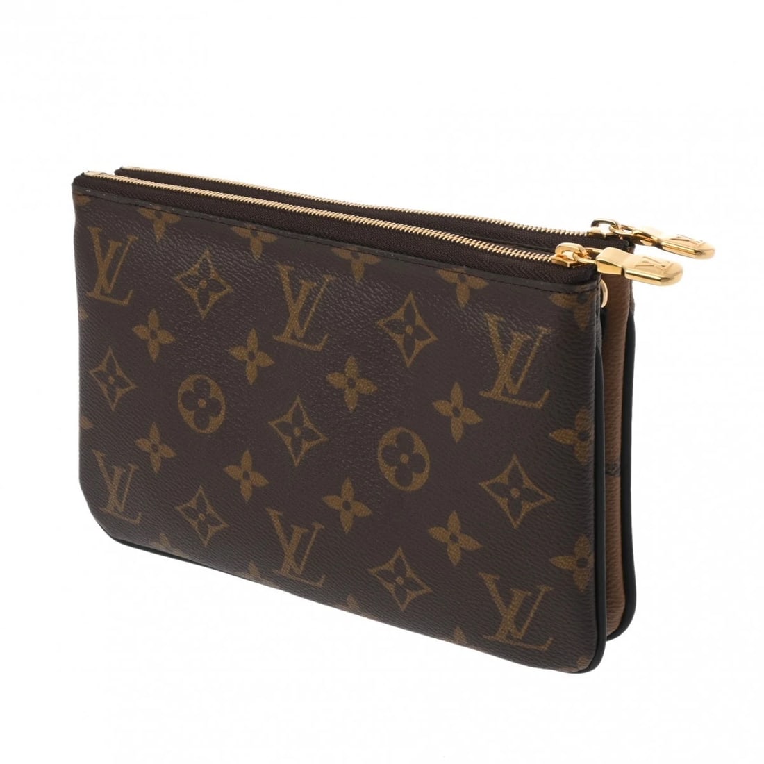 LOUIS VUITTON POCHETTE DOUBLE ZIP MONOGRAM GIANT REVERSE - 2