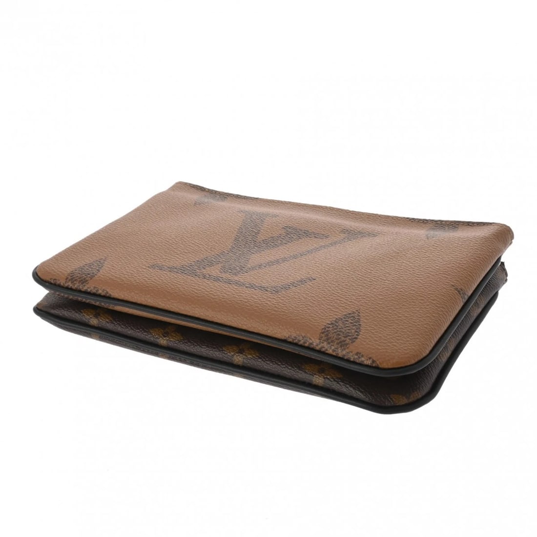 LOUIS VUITTON POCHETTE DOUBLE ZIP MONOGRAM GIANT REVERSE - 4