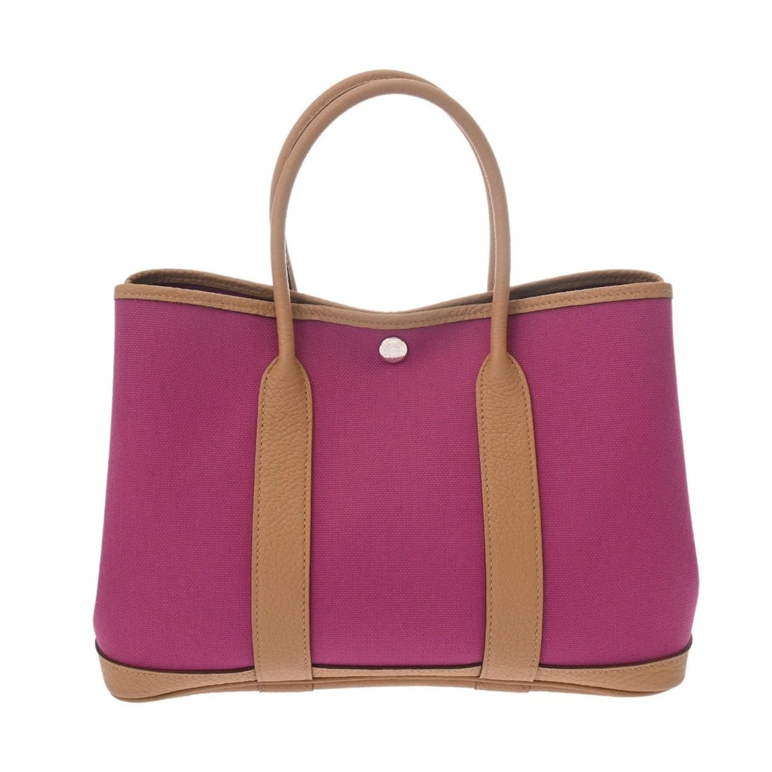 HERMES TOWAR MILITARY/NEGONDA HANDBAG: HERMES Towar Military/Negonda Handbag Brand: HERMES Type/Style: Handbag Material: Towar Military/Negonda Color: Rose purple/Biscuit ? SilverMetal Size: H:about 8.3inch W:about 11.6inch D:about 5.3inch
